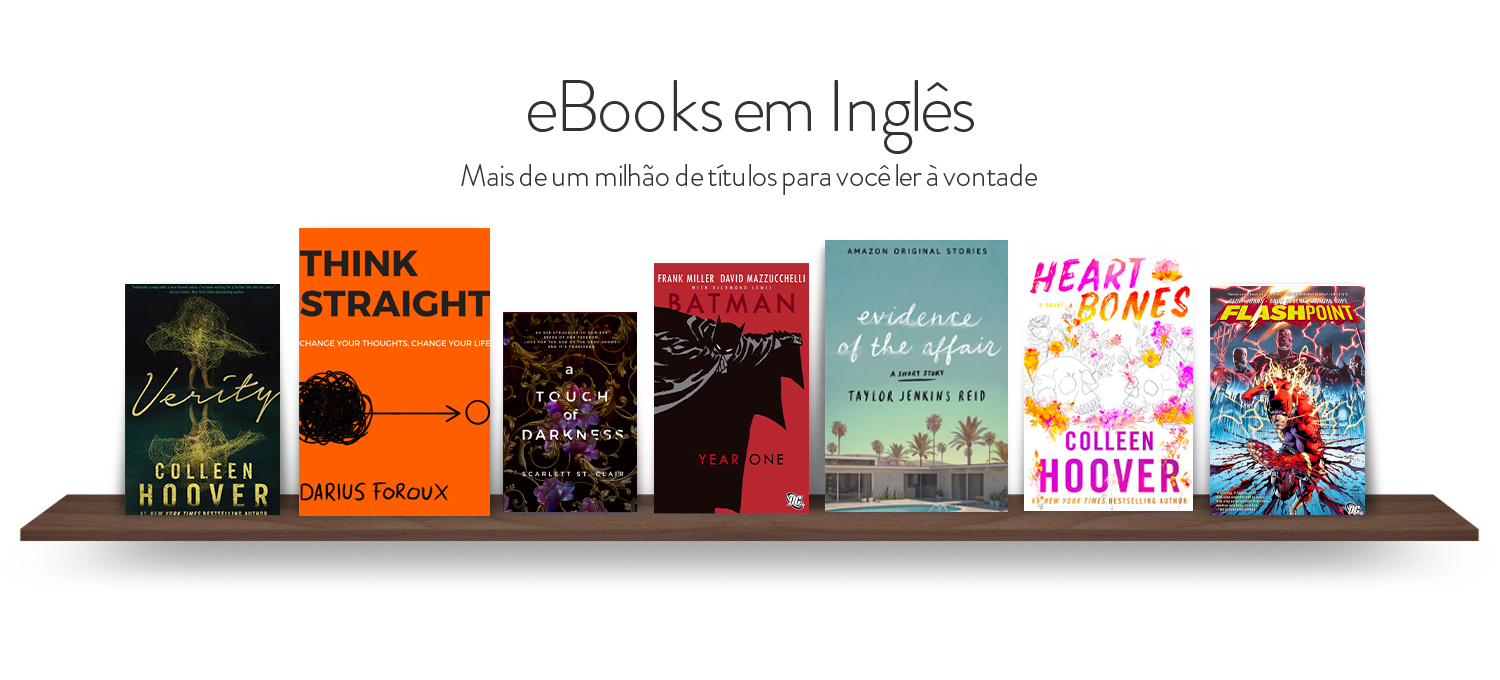eBooks em Inglês: Mais de um milhão de eBooks para você ler à vontade