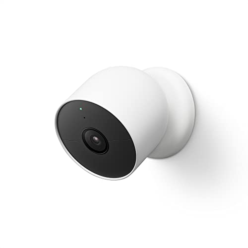 Google Nest Cam 1080p モーションのみ (屋内、屋外対応 / バッテリー式) ホワイト GA01317-JP