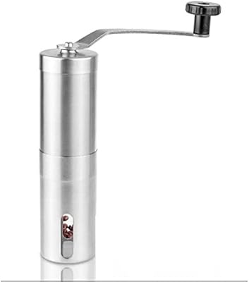 MOEDOR DE CAFE MANUAL EM INOX E CERAMICA MOINHO PARA GRAOS 24CM