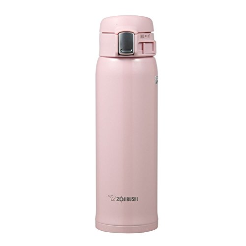 Zojirushi SM-SA48PB Stainless Steel Vacuum Insulated Mug, 1 Count (Pack of 1), Pearl Pink