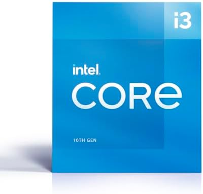 Processador Intel Core I3-10100, 3.6GHz LGA 1200 BX8070110100 *