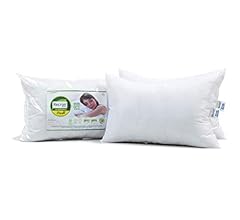 Recron Certified Dream Fibre Pillow (41X61, Fiber;Microfiber, White, Pack Of 2)