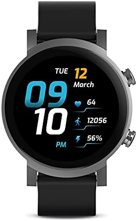 TicWatch E3 Wear OS by Google スマートウォッチ Snapdragon Wear 4100 電話発着信 GPS内蔵 睡眠トラッキング IP68防水 軽量 iOS/Android対応 ブラック