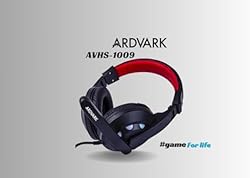 ARDVARK AVHS1009 Gaming Headset for PS5, PS4, Xbox One, Switch, PC with Noise Cancelling Mic, Deep Bass Stereo