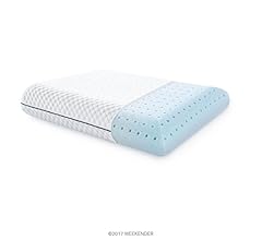 WEEKENDER Gel Memory Foam Pillow - Standard Size - 1-Pack - Medium Plush Feel - Neck & Shoulder Support - For Back, Side, &…