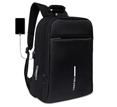 Anti Theft Number Lock Backpack Bag with 15.6 Inch Laptop Compartment, USB Charging Port & Organizer Pocket for Men Women B…