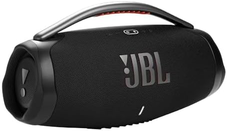 JBL Caixa de Som, Boombox 3, Bluetooth, À Prova D'água e Poeira - Preto