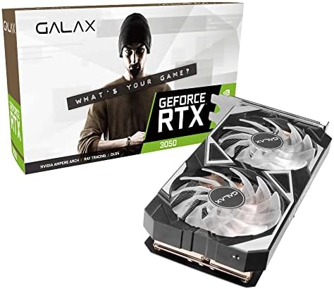 Galax PLACA DE VIDEO GEFORCE RTX 3050 EX 1-CLICK OC 8GB GDDRD6-35NSL8MD6YEX