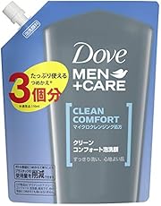 Dove MEN (ダヴメン) メンズ 泡洗顔 大容量 詰め替え 330ml クリーンコンフォート 保湿 皮脂 べたつき