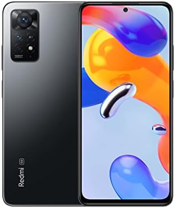 Xiaomi Redmi Note 11 Pro 5G Smartphone 6.67" FHD+ AMOLED DotDisplay, 120Hz FHD+ AMOLED DotDisplay, 67W Carga Turbo 6G+128GB Gris Grafito [Versión Global]