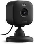 All-new Blink Mini 2 — Plug-in smart security camera, HD night view in color, built-in spotlight, two-way audio, motion detection, Works with Alexa (Black)