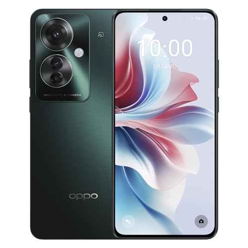 OPPO Reno11 A ダークグリーン CPH2603 【日本正規代理店品】5G SIMフリー