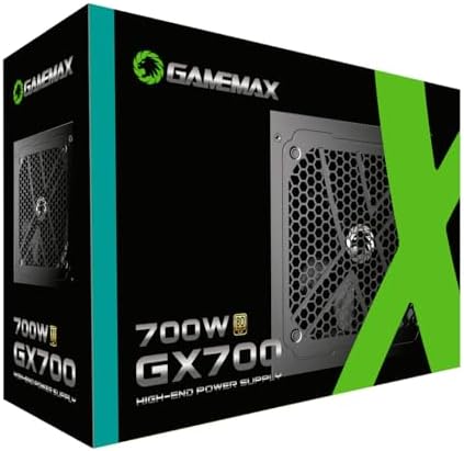 Fonte Gamemax Gx700 700w 80 Plus Gold Pfc Ativo Preta