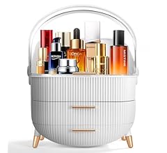 NLZFK Makeup Organizer for Vanity, Fabulous Skincare Organizer, Fit for Bathroom,Living room,Bedroom Countertop,College Dor…