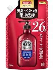 【Amazon.co.jp限定】 MARO(マーロ) DX 全身用 ボディソープ 顔も洗える [ハーブシトラスの香り] 詰め替え 988ml メンズ