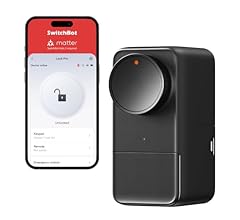 SwitchBot Smart Lock Pro - Smartes Türschloss, Elektronisches Türschloss für die Vordertür, Schnell an dem vorhandenen Türr…