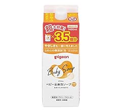 ピジョン Pigeon ベビー全身泡ソープ しっとり 詰替用 3.5回分 1400ml