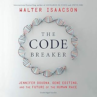 The Code Breaker Audiolivro Por Walter Isaacson capa