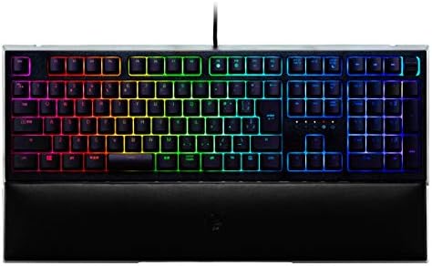 Razer Ornata V2 JP ゲーミングキーボード 日本語配列 メカ・メンブレンスイッチ リストレスト Chroma RGB 【日本正規代理店保証品】 RZ03-03381500-R3J1