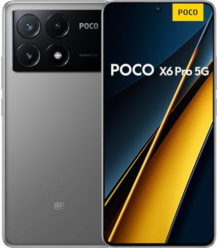 Smartphone Xiaomi POCO X6 Pro 5G 8GB+256GB (cinza)