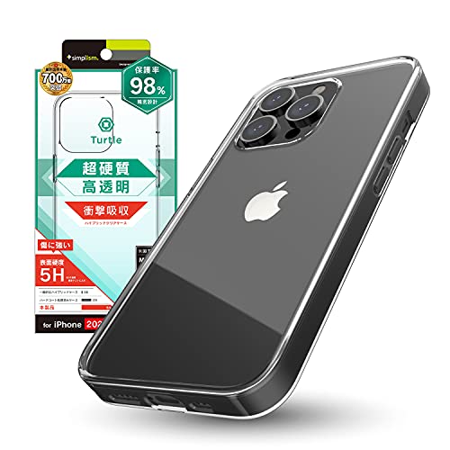 Simplism シンプリズム iPhone 13 Pro Turtle ハイブリッドケース TR-IP21M3-TT-CL