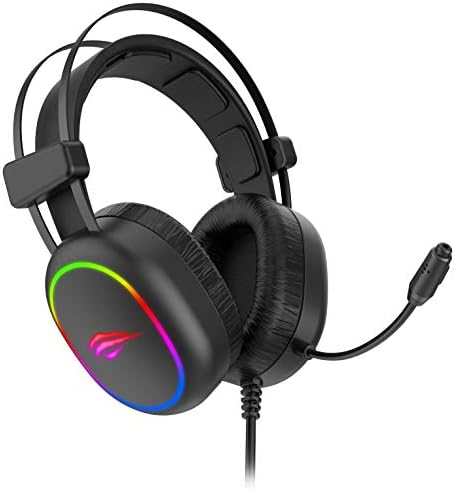 Fone de Ouvido Headphone com Microfone Havit H2016D Gamer RGB Plug 3.5mm