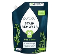 Puracy Laundry Stain Remover Refill - Perfect Laundry, Pure Ingredients - with 6 SuperPlant Enzymes for Easy Removal of Fre…