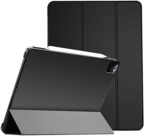 ProCase Smart Case for iPad Pro 12.9 2022/2021/2020/2018, Slim Stand Hard Back Shell Smart Cover for iPad Pro 12.9" 6th Gen/5th Gen/4th Gen/3rd Gen -Black