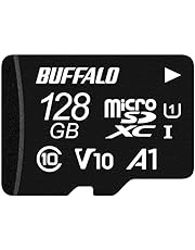 【Amazon.co.jp限定】バッファロー microSD 128GB 100MB/s UHS-1 U1 microSDXC【 Nintendo Switch 対応 】V10 A1 IPX7 Full HD RMSD-128U11HA/N