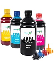 Kit 4 Tintas Compatível para Impressora L3150 500ml Inova Ink