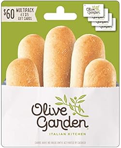 Olive Garden $60 Multi-Pack Gift Cards