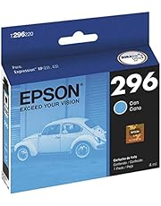 Cartucho de Tinta Epson 296 Ciano T296220 para XP-231 / XP-241 / XP-431 / XP-441