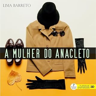 A Mulher do Anacleto Audiolivro Por Lima Barreto capa