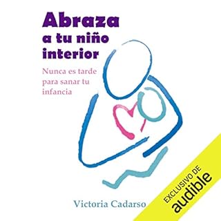 Diseño de la portada del título Abraza a tu niño interior