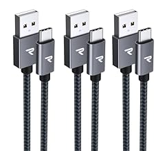 【1m+1m+2m 3本/黒】RAMPOW usb c ケーブル タイプc ケーブル 急速充電 QuickCharge3.0対応 USB2.0規格 iPhone 16 充電ケーブル/iPhone 15 充電ケーブル Sony Xperia/Sam…