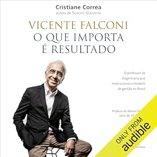 Vicente Falconi: O que importa é resultado Audiolivro Por Cristiane Correa capa