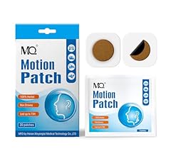 MQ Motion Sickness Patch,20 Count,Non Drowsy Sea Sickness Patches Behind Ear for Cruise Ship Travel, Waterproof Car Sick Pa…