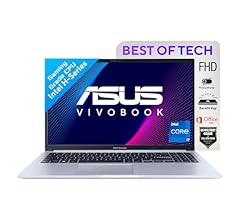 ASUS Vivobook 15, 15.6" (39.62cm) FHD, Intel Core i7-12700H 12th Gen, Thin and Light Laptop (16GB/512GB SSD/Icelight Silver…