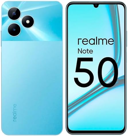 Smartphone Realme Note 50 RMX3834 3GB de RAM / 64GB / Tela 6.74" / Dual Sim LTE - Sky Azul