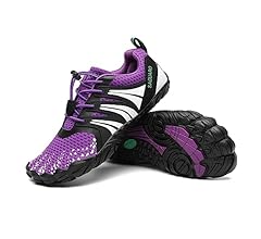 Unisex Barfußschuhe Outdoor Barfuss Traillaufschuhe Zehenschuhe mit Zero-Drop Solhe Gr.36-48