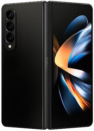 Samsung Galaxy Z Fold4 256GB 5G Wi-Fi Tela dobrável de 7.6'' Dual Chip Processador Snapdragon 12GB RAM Câmera Tripla - Preto