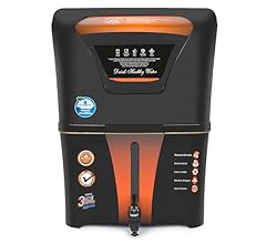 AQUA D PURE 4 in 1 Bio Copper Zinc Alkaline RO Water Purifier with 10 Stage Purification Filtration, UV, UF, TDS Adjuster a…