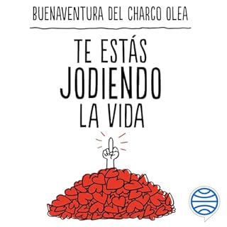 Diseño de la portada del título Te estás jodiendo la vida