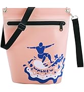 WALNEW Waterproof Dry Bag with Watertight Zipper, Lightweight Waterproof Pouch for Women Men, IPX...