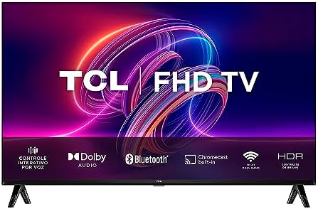 TCL LED SMART TV 32” S5400AF FHD ANDROID TV, PRETO