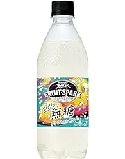 サントリー 天然水 FRUIT-SPARK グレフル＆レモン フルーツスパーク フルスパ 無糖 果汁炭酸 500ml×24本