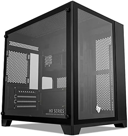 Gabinete Gamer Pichau HX710L, Mid-Tower, Preto, PG-HX71L-BK01