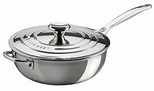 Le Creuset 三层不锈钢 3.5 夸脱平底锅