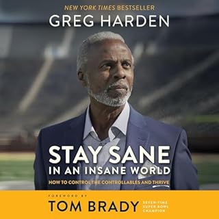 Stay Sane in an Insane World Audiolibro Por Greg Harden arte de portada