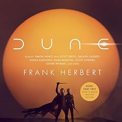 Dune Audiolibro Por Frank Herbert arte de portada